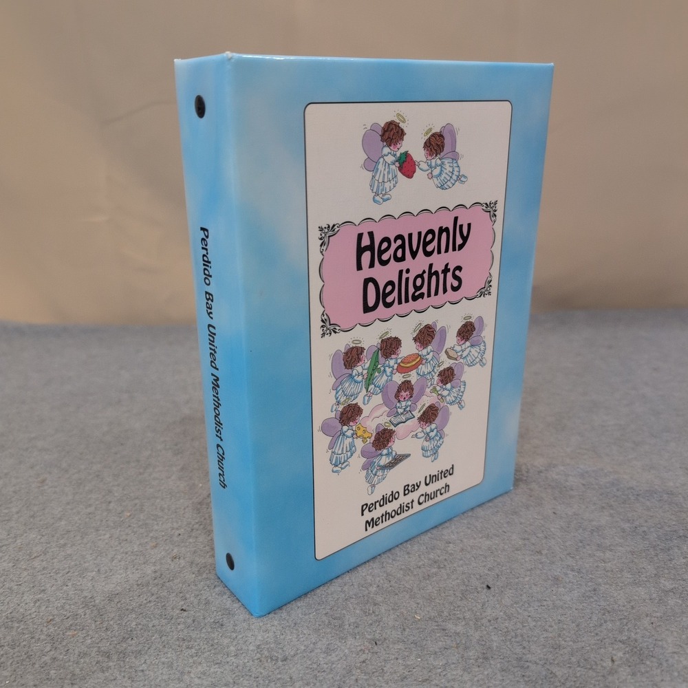 Heavenly Delights Perdido Bay United Methodist Church Cookbook‎ 1999 Binder VG+